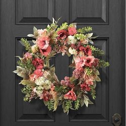 Meadow Blossom Wreath - Frontgate