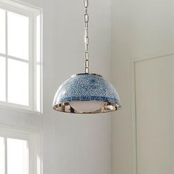 Chinoiserie Handpainted Pendant - Frontgate