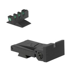Kensight Bomar BMCS Square Serrated Blade Adjustable Target 1911 Rear Sight Black 940-022