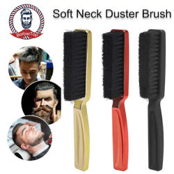 Barbertop Soft Neck Duster Brush Handheld Hairdressing Tool for Men's Beard Cleaning Broken Hair Cut Salon Barber Tool