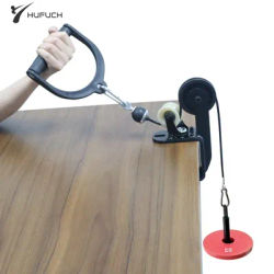 Arm Wrestling Training Table Pulley Arm Wrestling Finger Forearm Exerciser Strengthener Home Workout Fitness Equipment