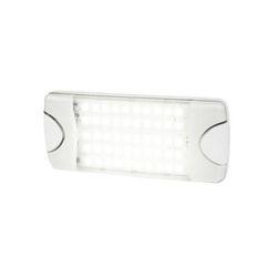 Hella Marine DuraLED 50 Low Profile Interior/Exterior LED Lamp w/ Spreader Beam White 980629001
