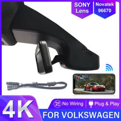 Plug and play DashCam For Volkswagen VW id4 id6 id5 ID.4 ID.5 ID.6 id 4 5 6 Dash Cam Camera UHD Car Dvr Recorder Easy Install