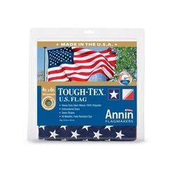 Annin Flags US Tough-Tex Flag Red/White/Blue 4ft x 6ft 182004