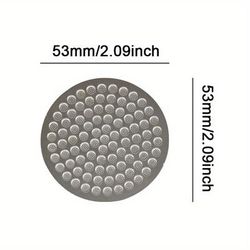 TEMU Professional Barista Reusable 304 Stainless Steel Coffee Puck Screen - Ultra-thin, High Filter For Espresso Machines