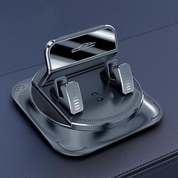 TEMU Anti-slip Dashboard Phone Holder For Cars, Abs Material - Lcars Vehicle Navigation Mount, Universal, Dashboard Support, Lcars