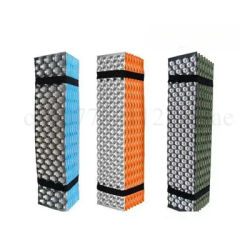 Outdoor Camping Portable Sleeping Mat Single Person Thick IXPE Mat Aluminum Film Folding Egg Nest Moisture-proof Waterproof Mat