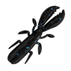 Yamamoto Covert Craw Floater Soft Craw Bait - 2.5in, 10pk - Green Pumpkin with Purple and Green