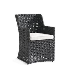 Set of 2 Bowman Dining Chair Replacement Cushions - Dining Side Chairs, Standard, Peacock - Frontgate