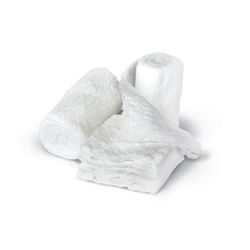Medline Bulkee Super Fluff Sterile Sponges, 6" X 6 3/4", White, 5 Sponges Per Tray, Case Of 120 Trays