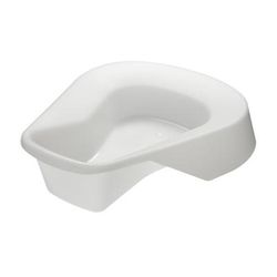 Medline Pontoon Bedpans, 1.77 Qt, Clear, Pack Of 20