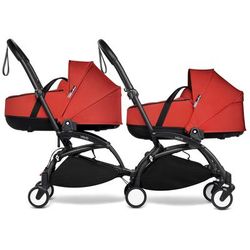 Babyzen YOYO Connect Double Stroller Bassinet / Bassinet Bundle - Black / Red