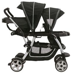 Graco Ready2Grow Click Connect LX Double Stroller - Gotham