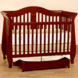 Simplicity Providence 4-in-1 Crib Dark Cherry