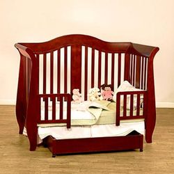 Simplicity Providence 4-in-1 Crib Dark Cherry