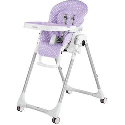 Peg Perego Prima Pappa Zero 3 High Chair - Baby Dot Lilac