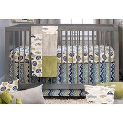 Sweet Potato Uptown Traffic 3 Piece Crib Bedding Set