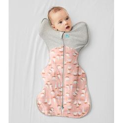 Love To Dream Swaddle UP Quilted Cotton 2.5 TOG, Medium - Silly Goose Dusty Pink
