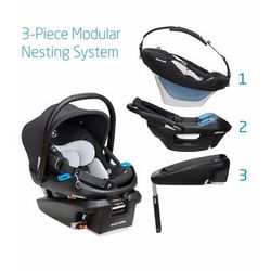 Maxi-Cosi Coral XP Infant Car Seat + Inner Carrier Adapter - Essential Black (PureCosi)