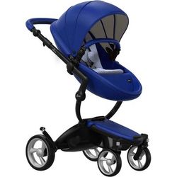 Mima Xari Complete Stroller, Black - Royal Blue / Pixel Blue