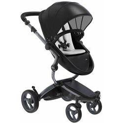 Mima Xari Complete Stroller, Graphite - Black / Stone White