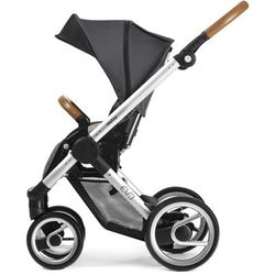 Mutsy Evo Stroller, Urban Collection - Silver/Dark Grey