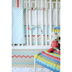 New Arrivals Jellybean Parade 4 Piece Baby Crib Bedding Set