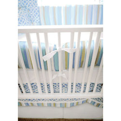 New Arrivals By the Bay 3 Piece Baby Crib Bedding Set