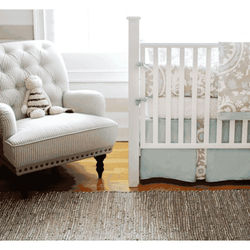 New Arrivals Picket Fence 4 Piece Baby Crib Bedding Set