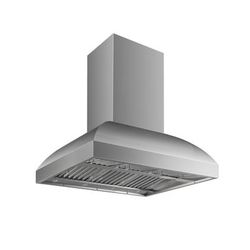 Island Range hood, Ducted, 2000 CFM, Thick 304 Stainless Steel | PLGI BBQ Pro PRE-SALE! / 48 inches wide