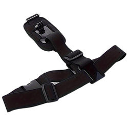 TEMU Adjustable Polyester Action Camera Harness - Shoulder Support For Sports Cameras, Comfortable & , Ideal For Adventure Filming