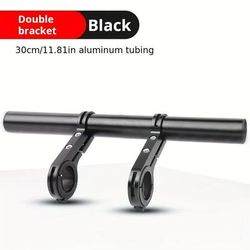 TEMU Aluminum Alloy Mountain Bike Extension Stand, Multi-functional Headlight/code Table Holder, Outdoor Riding Equipment, Non-original, Colors, Bicycle Storage Rack Accessories