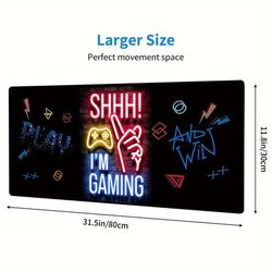 TEMU Large Gaming Pad Mat , For , And