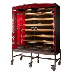 Doregrill MAG58/6GAS NG MAG Series Gas 6 Spit Rotisserie w/ 42 Bird Capacity, Natural Gas, Black, Gas Type: NG, 208 V