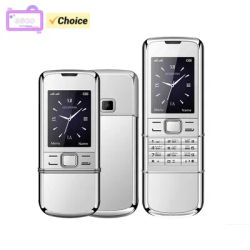 New Classic 8800 Slider Phone 2.4inches Screen 2G GSM Dual SIM Dual Standby Bluetooth Mobile Phone 240x320 Multi-language