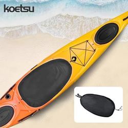 TEMU Koetsu Kayak Cockpit Cover - Universal Fit, Waterproof & Uv Protection, 420d Oxford Cloth, Black (1 Pack)