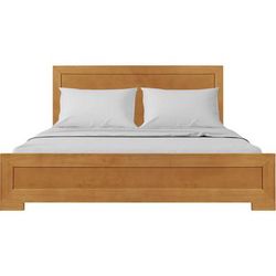 Oxford Platform Bed, Walnut, Twin by Camden Isle in Oak (Size KING)