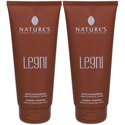 NATURE'S Legni Nature's Docciashampoo Idratante Set da 2 2x200 ml Sham