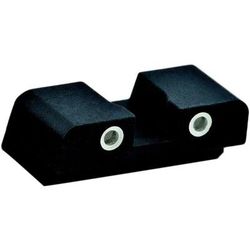 USED AmeriGlo Tritium Rear Sight Sig Tritium 2 Dot Rear GRN w white Outline 8 Height .250in. SG-161-165R EDEMO1 Condition Like New Inspect and Rebox