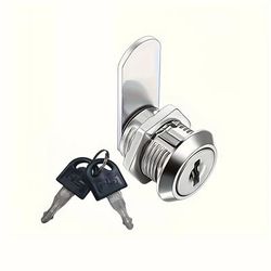 "TEMU 1pc Durable Metal Padlock - 5/8" Security Lock For Drawers, Mailboxes, Tool Boxes - No , Uncharged, Battery-free"