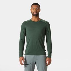 Helly Hansen Men’s Durawool Crew Long Sleeve Green S