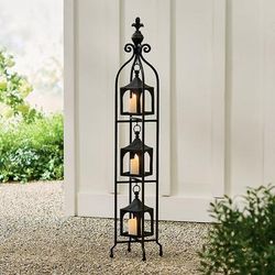 3-Tiered Floor Lantern - Grandin Road