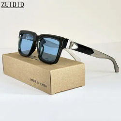 Lunettes de soleil carrées millionnaires pour hommes et femmes, lunettes de soleil de luxe vintage, lunettes de soleil à la mode, 2025