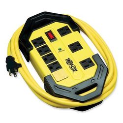 Tripp Lite TLM812SA Protect It! Industrial Safety Surge Protector, 8 Outlets, 12 ft. Cord, 1500 J TRPTLM812SA