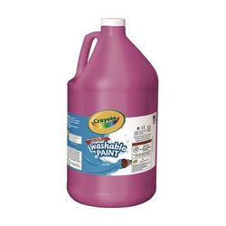 Crayola 542128069 Washable Paint, Magenta, 1 gal Bottle CYO542128069