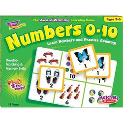 Trend Enterprises T58102 Numbers 0-10 Match Me Puzzle Game, Ages 3-6 TEPT58102
