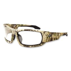 Ergodyne 50303 Skullerz Odin Safety Glasses, Kryptek Highlander Nylon Impact Frame, Anti-Fog Clear Lens, Ships in 1-3 Business Days