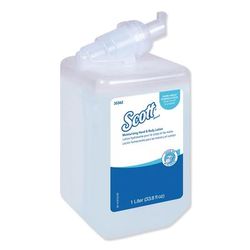 Scott® 35362CT Moisturizing Hand and Body Lotion, 1 L Bottle, Fresh Scent, 6/Carton - 1 Case KCC35362CT