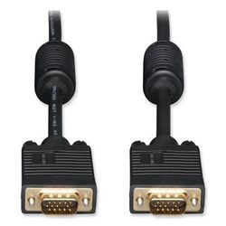 Tripp Lite P502050 VGA Coaxial High-Resolution Monitor Cable with RGB Coaxial (HD15 M/M), 50 ft.