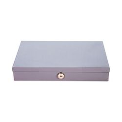 Controltek 500126 Heavy Duty Low Profile Cash Box, 6 Compartments, 11.5 x 8.2 x 2.2, Gray CNK500126